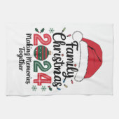 Linge De Cuisine Noël de famille 2024 Rassembler les souvenirs (Horizontal)