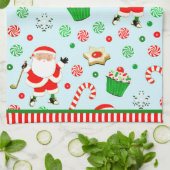 Linge De Cuisine Noël de golf vacances (Plié)