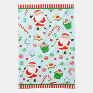 Linge De Cuisine Noël de golf vacances