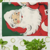 Linge De Cuisine Noël de la famille père Noël (Plié)