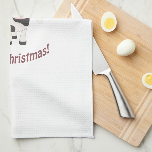 Linge De Cuisine Noël de Mooey ! (Quart Plié)