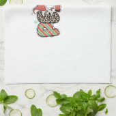 Linge De Cuisine Noël de Noël de Noël (Plié)