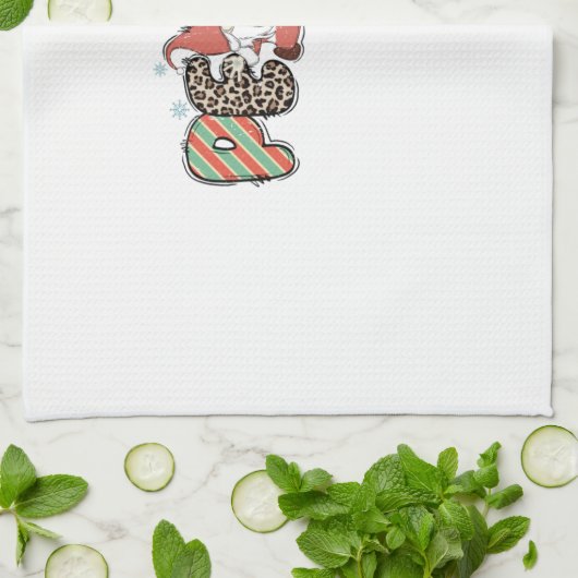 Linge De Cuisine Noël de Noël de Noël (Plié)