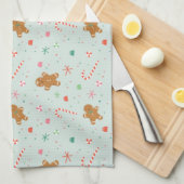 Linge De Cuisine Noël de pain d'épices (Quart Plié)