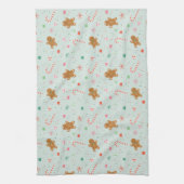 Linge De Cuisine Noël de pain d'épices (Vertical)