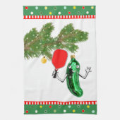 Linge De Cuisine Noël de Pickball (Vertical)