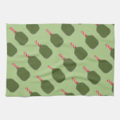 Linge De Cuisine Noël de pickleball (Horizontal)