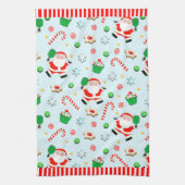 Linge De Cuisine Noël de pickleball (Vertical)