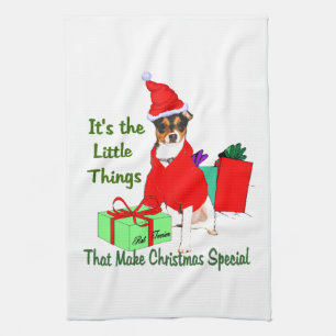 Linge De Cuisine Noël de PrRat Terrier de personnaliser