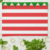 Linge De Cuisine Noël de style lutin (Plié)