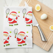 Linge De Cuisine Noël de tennis (Quart Plié)