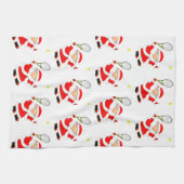 Linge De Cuisine Noël de tennis (Horizontal)