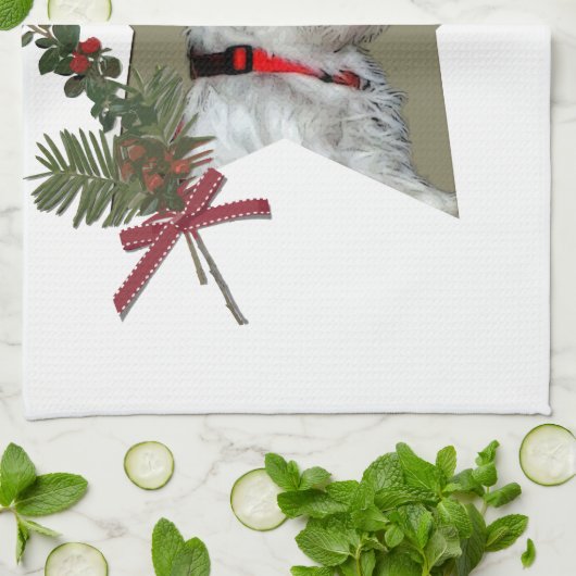 LINGE DE CUISINE NOËL DE WESTIE (Plié)