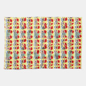 Linge De Cuisine Noël des caroleurs (Horizontal)