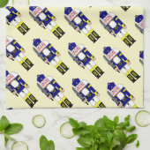 Linge De Cuisine Noël des Noirs Bleus (Plié)