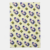 Linge De Cuisine Noël des Noirs Bleus (Vertical)