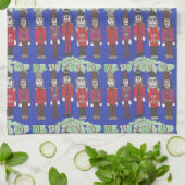 Linge De Cuisine Noël des noisettes (Plié)