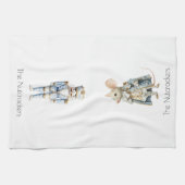 Linge De Cuisine Noël des noisettes (Horizontal)