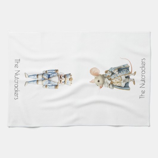 Linge De Cuisine Noël des noisettes (Horizontal)