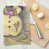 Linge De Cuisine Noël des Snowmen de 4882 (Quart Plié)