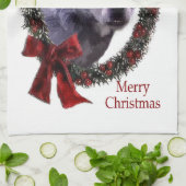 Linge De Cuisine Noël du chien de bétail australien (Plié)