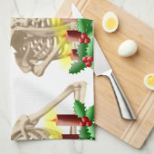 Linge De Cuisine noël du crâne (Quart Plié)