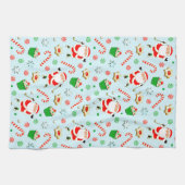 Linge De Cuisine Noël du golf (Horizontal)