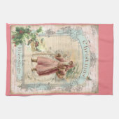 Linge De Cuisine Noël du Père Noël de l'époque victorienne (Horizontal)