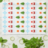 Linge De Cuisine Noël en pixel art (Plié)