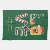 Linge De Cuisine Noël Famille Ménage (Horizontal)