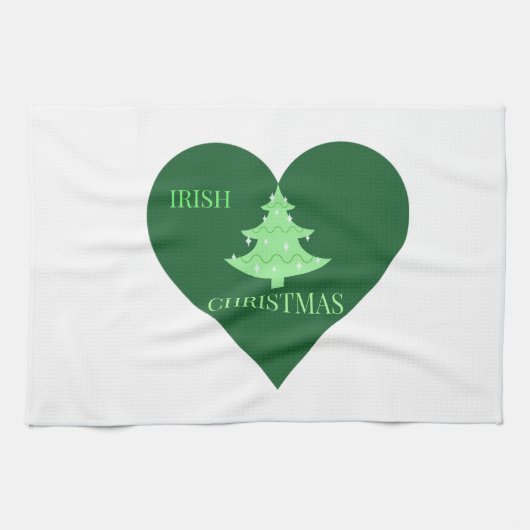 Linge De Cuisine Noël irlandais (Horizontal)