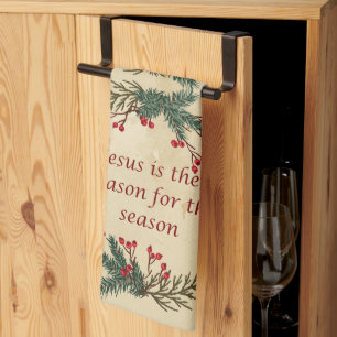 Linge De Cuisine Noël Jésus Raison de la saison