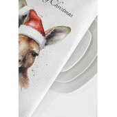 Linge De Cuisine Noël Kangaroo, personnalisable
