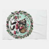 Linge De Cuisine Noël Krampus (Horizontal)