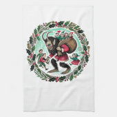 Linge De Cuisine Noël Krampus (Vertical)