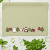 Linge De Cuisine Noël mignon de pays (Plié)