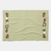 Linge De Cuisine Noël mignon de pays (Horizontal)