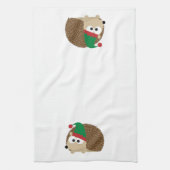 Linge De Cuisine Noël mignon Elf de hérisson (Vertical)