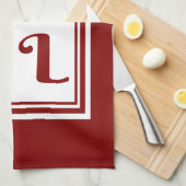 Linge De Cuisine NOEL Noël Vacances Rouge et Blanc (Quart Plié)