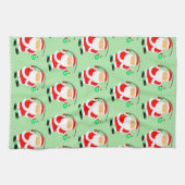 Linge De Cuisine Noël Pêche cadeau de vacances (Horizontal)