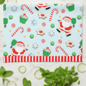 Linge De Cuisine Noël Pickball (Plié)