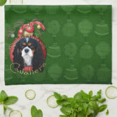 Linge De Cuisine Noël - plate-forme les halls - cavaliers - (Plié)