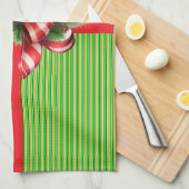 Linge De Cuisine Noël présent (Quart Plié)