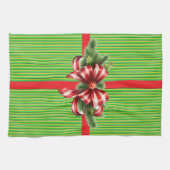 Linge De Cuisine Noël présent (Horizontal)