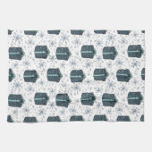 Linge De Cuisine Noël présente le Motif (Horizontal)