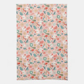 Linge De Cuisine Noël Retro Pastel (Vertical)