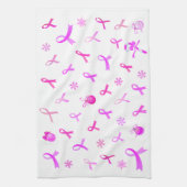 Linge De Cuisine Noël rose ruban (Vertical)