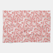 Linge De Cuisine Noël rose sucre de canne  (Horizontal)