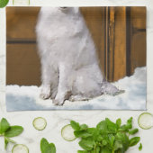 Linge De Cuisine Noël Samoyé (Plié)