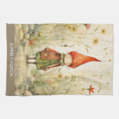 Linge De Cuisine Noël scandinave gnome d'automne (Horizontal)